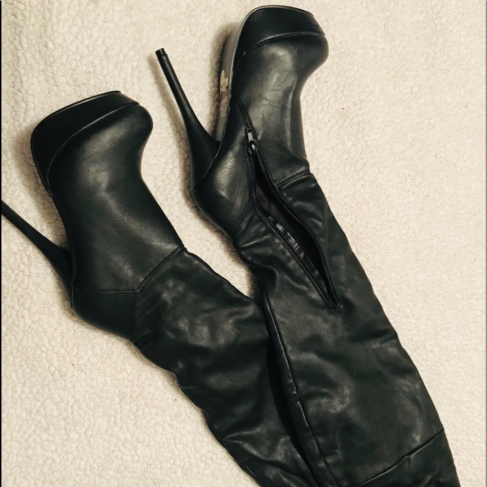 Thigh high boots